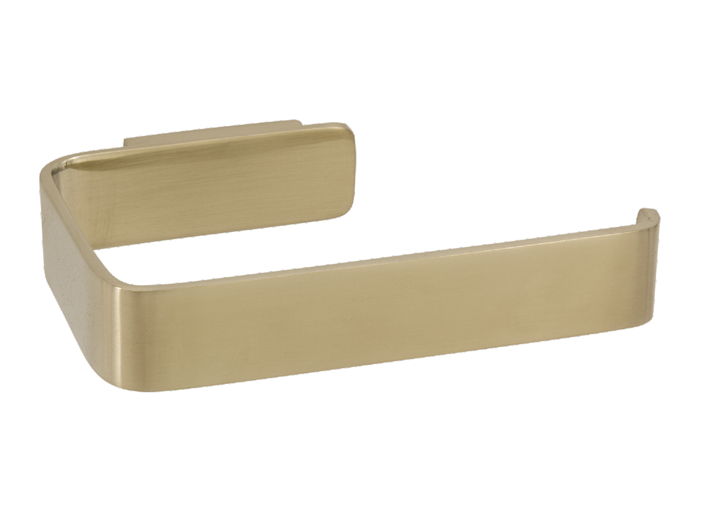 Scarab Toilet Roll Holder Brushed Gold - Waterware