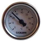 Caleffi 392 Series Temperature Gauge 80°