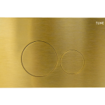 Oxford Pneumatic Face Plate Brushed Gold