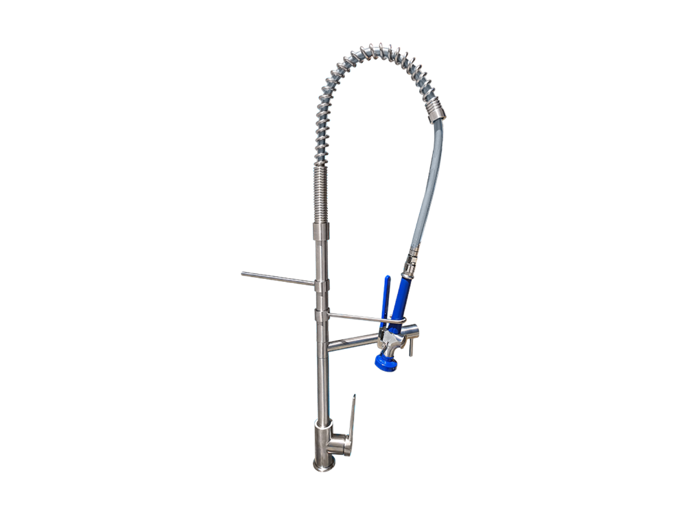 Gentec Jetflo Bench Mounted Pre-Rinse Unit with Pot Filler and Mixer