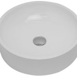 Round basin Ø400x105mm gloss white