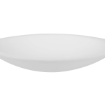 iStone Oval Basin 600 x 105 x 350mm Gloss White