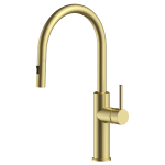 Pioneer Extractable Kitchen Mixer Brushed Gold