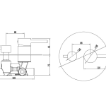 Pioneer Shower Divert Mixer Brushed Stainless