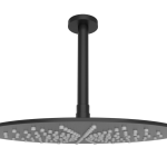 Pioneer Rain Shower and Ceiling Arm Matte Black