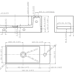 Tussock Concrete Basin 550 x 230mm With Tap Hole Black Earth