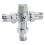 Caleffi 5213 15mm Tempering Valve with Cold Check Valve