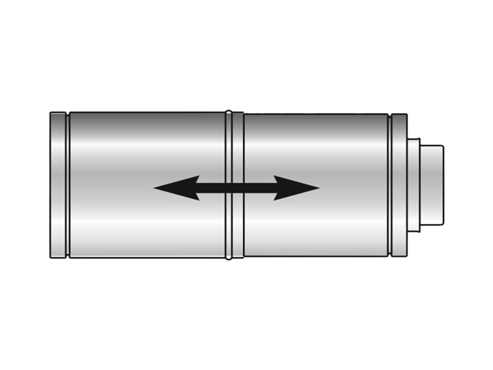 Vortex Variable Flue Ext 36-46kW