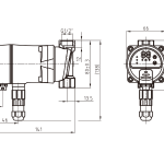 Swiss Pump Co. 15mm High Efficiency Brass Ringmain Pump