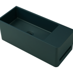 Tussock Concrete Basin 550 x 230mm Blue Water