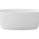 Coco 1600mm Freestanding Bath (Tapered Edge) Gloss White