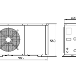 Ritter 5kW R290 Hot Water Heat Pump