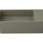 Tussock Concrete Basin 550 x 230mm Taupe Clay