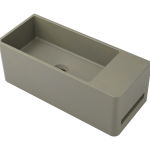 Tussock Concrete Basin 550 x 230mm Taupe Clay