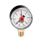 Caleffi 557 Series Pressure Gauge Bottom Connection 3/8" 6bar