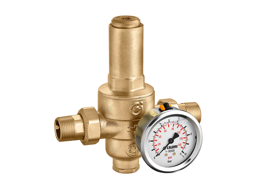 Caleffi 536 PRV, 40mm with gauge