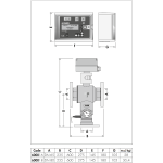 Caleffi 6000 65mm Legiomix